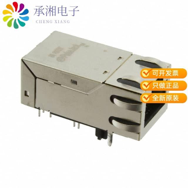正品JK0-0161NL原装CONN JACK 1PORT 1000 BASE-TX PCB