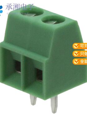 全新1751248正品TERM BLK 2POS SIDE ENT 3.5MM PCB