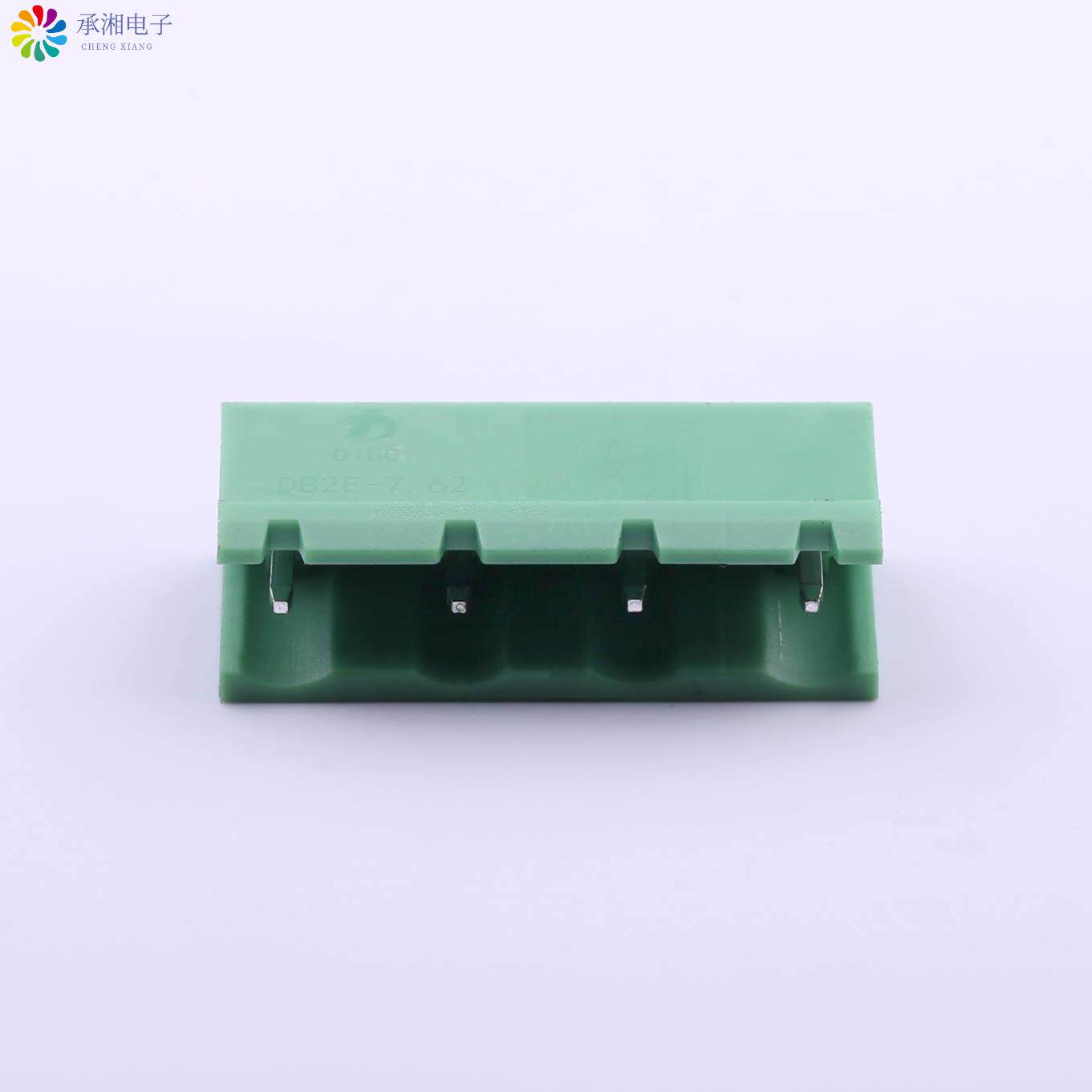 正品DB2EV-7.62-4P-GN原装7.62mm 排数:1 每排P数:4 直针