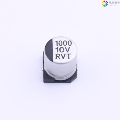 正品RVT1A102M1010原装贴片铝电解电容 ±20% 1mF - 10V
