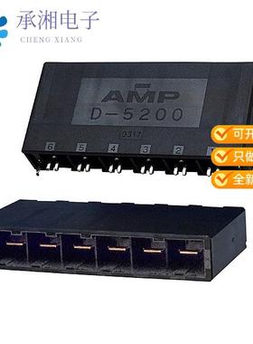 正品1-179960-2原装CONN HEADER VERT 6POS 10.16MM