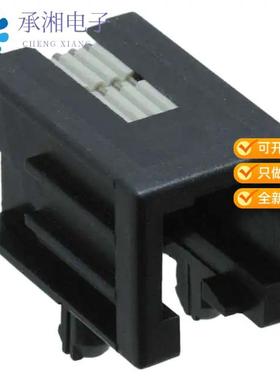 正品215875-1原装CONN MOD JACK 4P4C R/A UNSHLD
