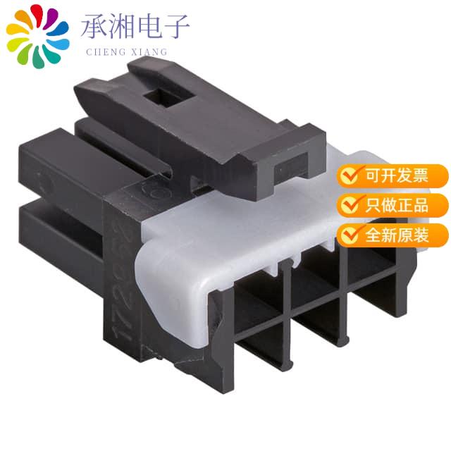 正品1729520601原装CONN RCPT HSG 6POS 3.00MM
