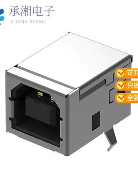 正品USB1030-GF-P-B-B原装USB B SKT, TOP TH, R/A, GF