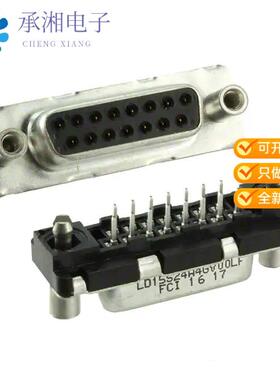 正品LD15S24A4GV00LF原装CONN D-SUB RCPT 15POS VERT