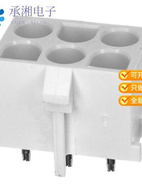 正品643424-1原装CONN HDR 6POS 0.25 TIN PCB