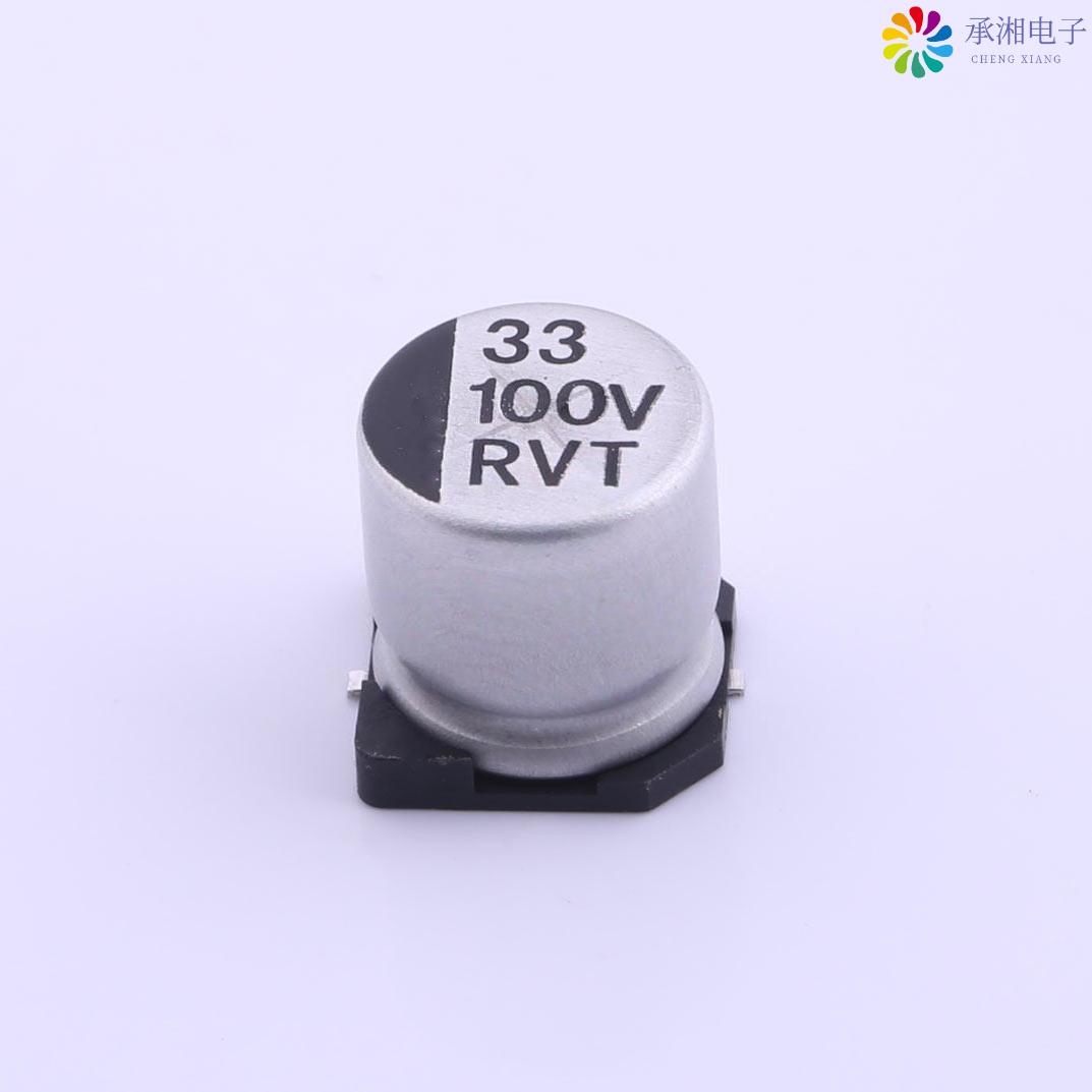 正品RVT2A330M1010原装贴片铝电解电容 ±20% 100V 33µF