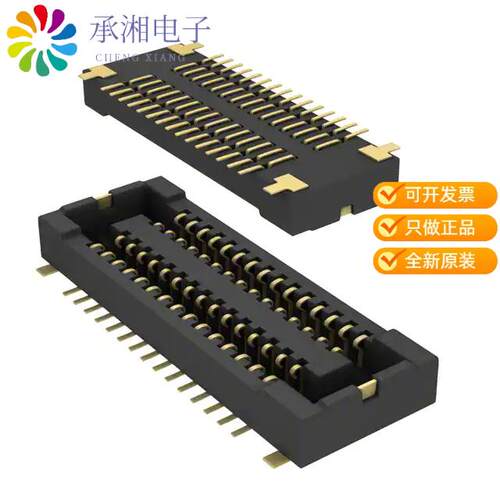 全新AXT530124正品CONN SOCKET 30POS SMD GOLD