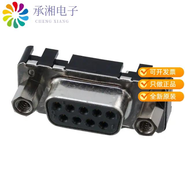正品09661517513原装CONN D-SUB RCPT 9POS VERT SLDR