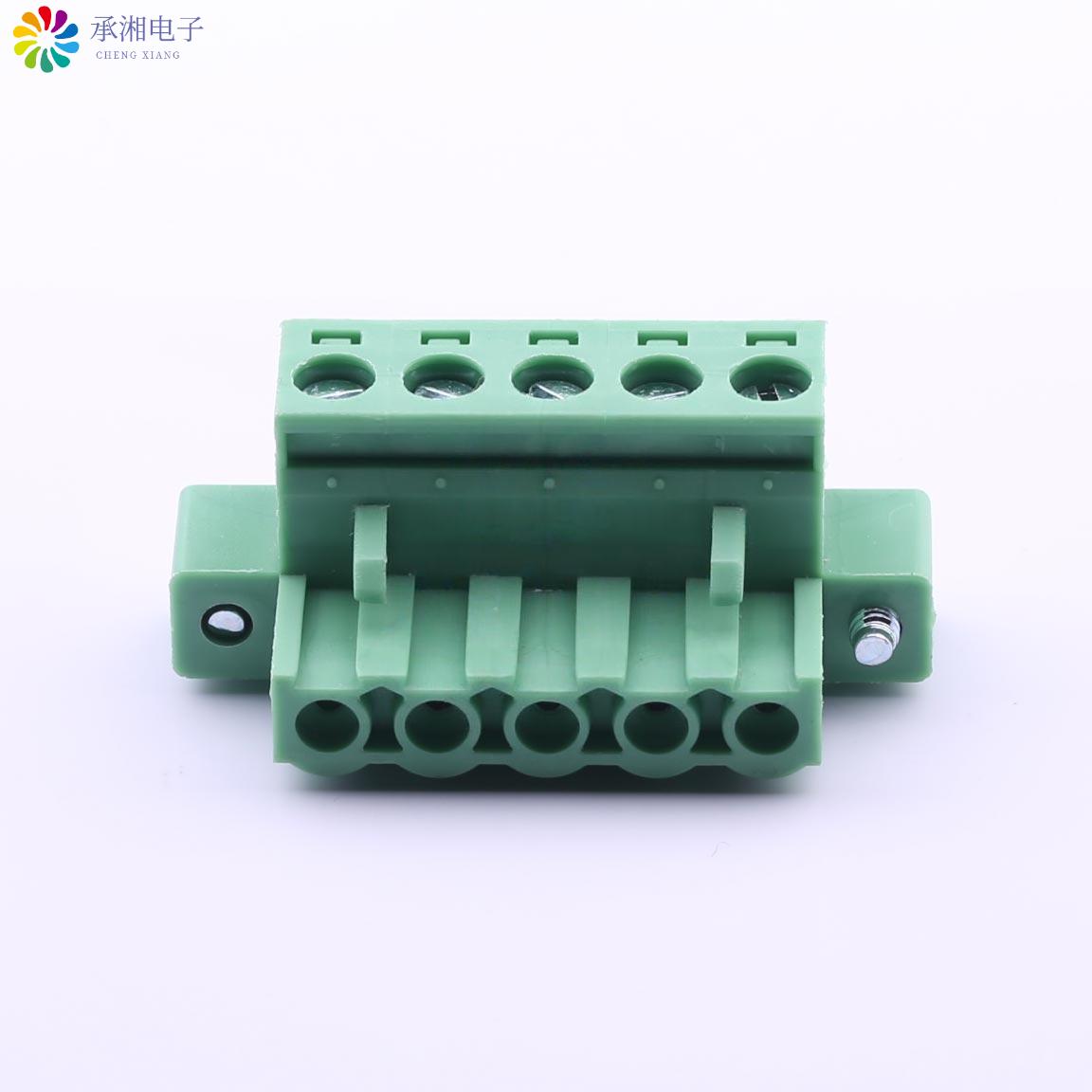 正品DB2EKM-5.08-5P-GN-S原装5.08mm 排数:1 每排P数:5