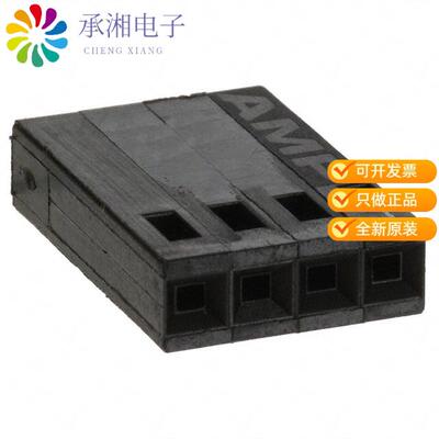 全新87499-7正品CONN HOUSING 4POS .100 SINGLE