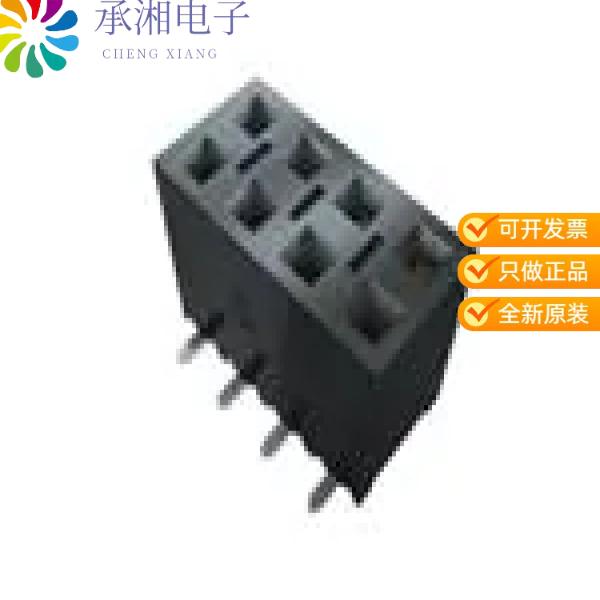 正品SSM-104-F-SV原装CONN RCPT 4POS 0.1 GOLD SMD