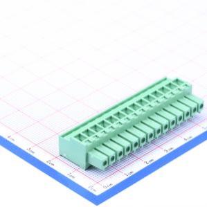 正品WJ15EDGKB-3.81-14P原装插拔式接线端子 14Pi