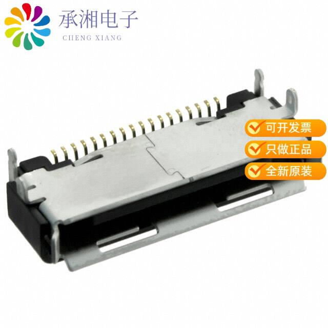 正品3860-B-18S原装CONN MULTI-PURP RCPT 18P R/A SMD