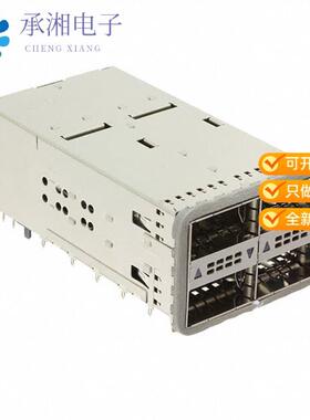 正品1715650002原装CONN ZQSFP+ RCP CAGE 2X2 152P RA