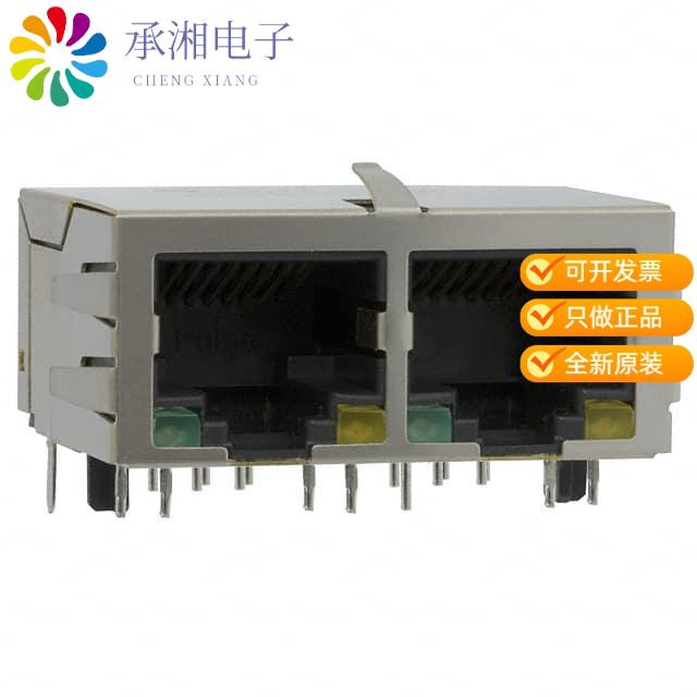正品J8064D628ANL原装CONN JACK 2PORT 100 BASE-TX PCB