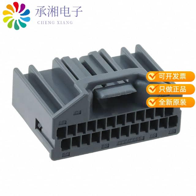正品MX34024SF1原装CONN RCPT HOUSING 24POS DUAL