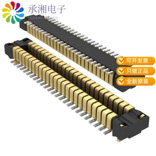 全新AXT650124正品CONN HDR 50POS SMD GOLD