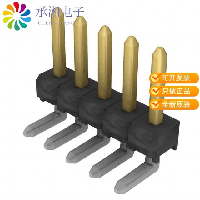 正品TSW-105-08-S-S-RA原装CONN HEADER R/A 5POS 2.54MM