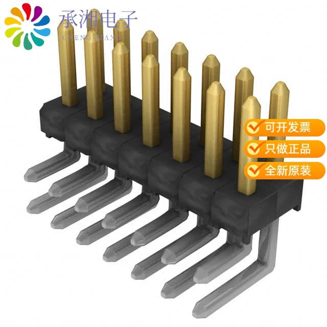正品TSW-107-08-L-D-RA原装CONN HEADER R/A 14POS 2.5