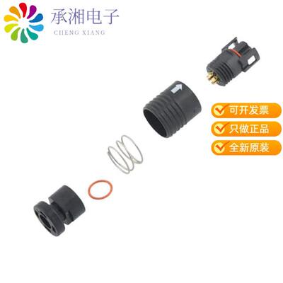 正品HR30-6PB-6S原装CONN PLUG FMALE 6P GOLD SLDR CUP