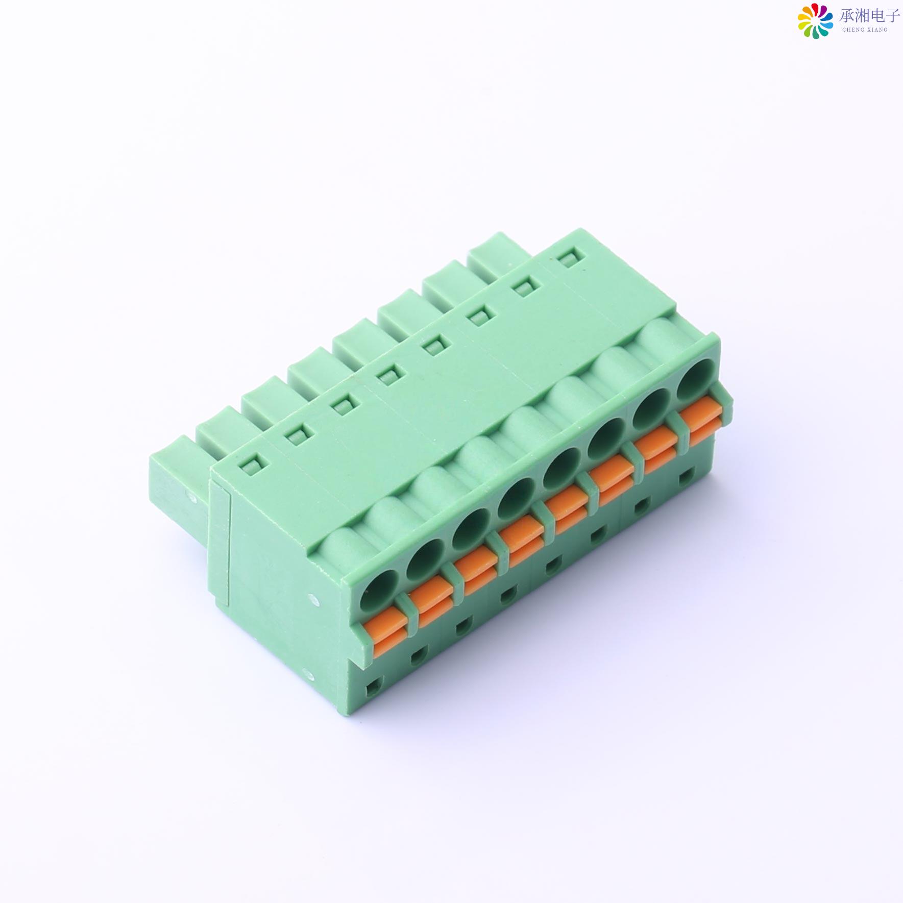正品DB2EKD-3.81-8P-GN原装3.81mm 排数:1 每排P数:8