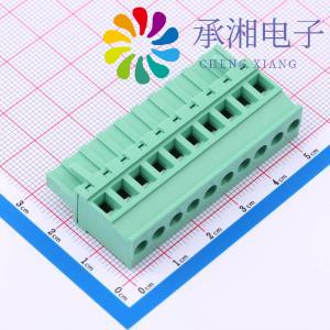 正品WJ2EDGKA-5.08-10P原装插拔式接线端子 10Pin