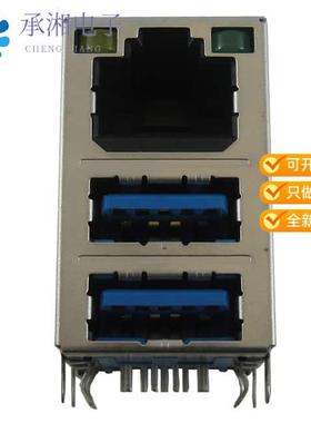 正品RJMG231022830ER原装CONN JACK 1PORT 1000 BASE-T