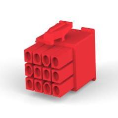 正品1-172170-2原装CONN PLUG HOUSING 12POS .163