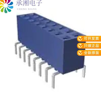 全新87606-403LF正品CONN RCPT 6POS 0.1 TIN PCB