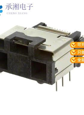 正品0757830140原装CONN MINI SAS RCP 36P SLD RA SMD
