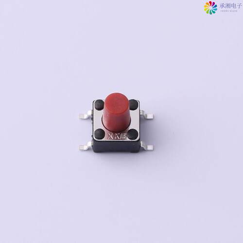 全新TS-1102SD-A-I-R正品轻触开关 6x6x8.0