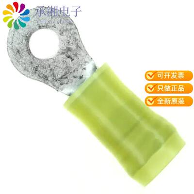 正品2-35107-1原装CONN RING CIRC 10-12AWG #6 CRIMP