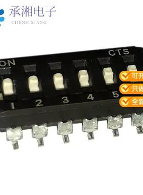正品219-6LPSR原装SWITCH SLIDE DIP SPST 100MA 20V