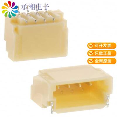 正品SM04B-SRSS-TB原装CONN HEADER SMD R/A 4POS 1MM