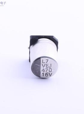 正品VEJ471M1CTR-0810原装贴片铝电解电容 ±20% - 16V