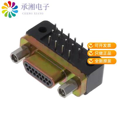 全新MDM-15PCBRM7正品CONN -D PLUG 15POS R/A SLDR