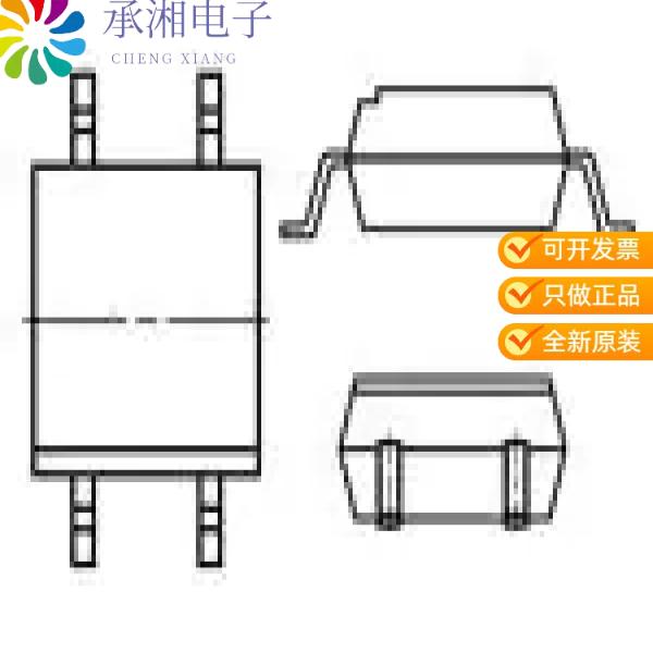 正品PS2705A-1-F3-A原装OPTOISOLATOR 3.75KV TRANS 4SMD