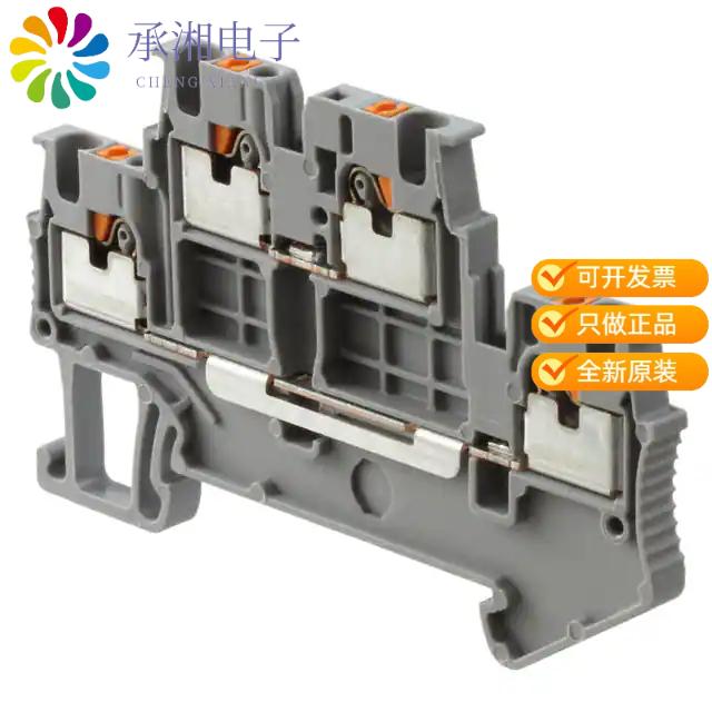 正品3208511原装CONN TERM BLK FEED THRU 14-26AWG