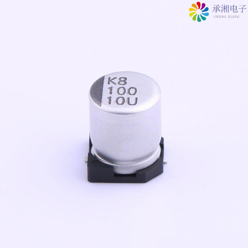 正品VEU101M1ATR-0607原装贴片铝电解电容 ±20% - 10V