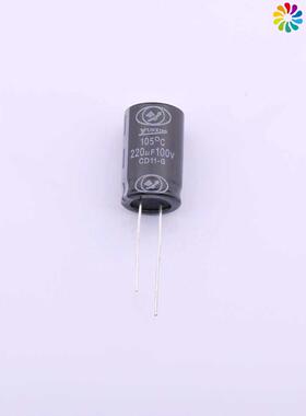 正品ECG1KM221K21OTBO原装直插铝电解电容 ±20% 100V 1