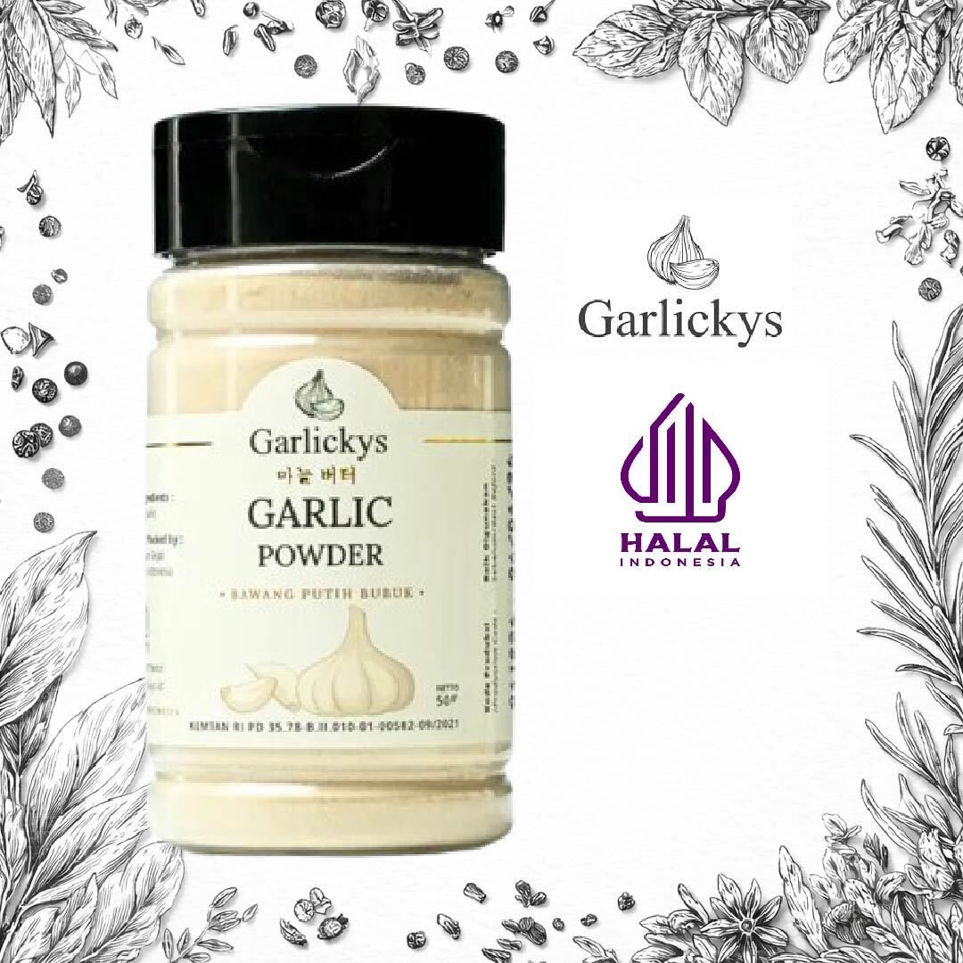 Garlickys 蒜粉50克酱类调料拌饭调味料调味品粉状瓶装烹饪调料版