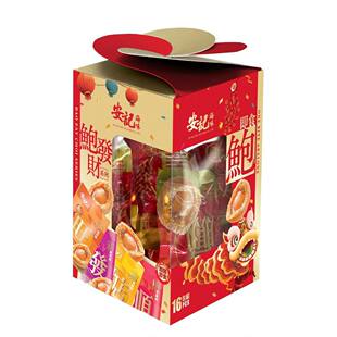安记海味 - 鲍发财 - 小食鲍鱼零食礼盒(16粒)新年送礼尊贵年货