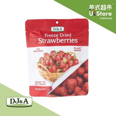 DJ&A草莓脆脆健康无添加味精水果干纯天然水果蔬菜干冻干水果干片