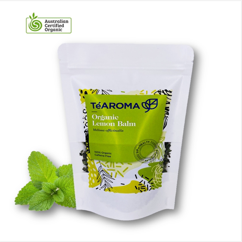 TeAROMA有机柠檬香蜂草茶30克清新香气帮助消化舒缓敏感精选好茶