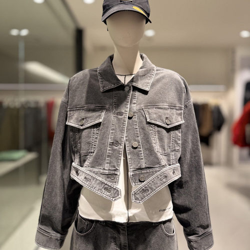 STUDIO TOMBOY秋ins风短外套女 复古工装夹克高腰显瘦短款上衣