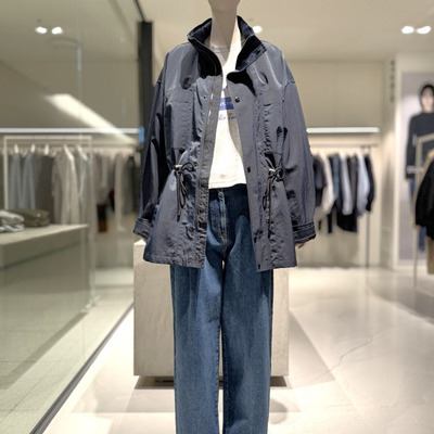 Studio Tomboy复古工装风野战夹克男女多口袋宽松连帽防风外套