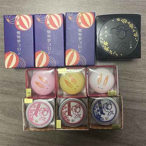 [现]日本京都舞妓梦金木犀香水舞姬梦玉兔馒头桂花桃子沈丁香香膏