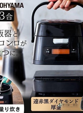 日本 IRISOHYAMA/爱丽思新款IH电磁加热电饭煲KRC-IM30-R/电磁炉