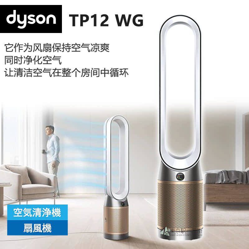 戴森TP12家用循环风扇除甲醛